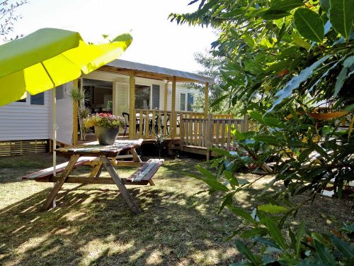Stacaravan gamma "Privilège" | FLORES 3 Verhuur stacaravans op de camping 4 étoiles Charente-Maritime