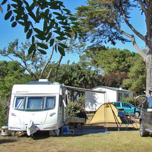 Sécurité pour les caravanes - Emplacement de camping pour