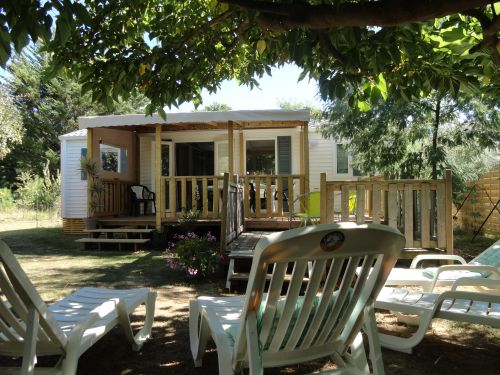 Mobile Home range "Privilège" | FLORES 3 Holiday rentals Mobile homes at the campsite 4 étoiles Charente-Maritime