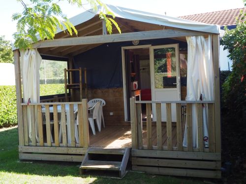 Chalet Bois Océane "Atypische" accommodatie 4 étoiles Charente-Maritime