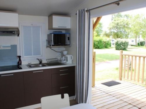 Stacaravan gamma "Uitstekend Comfort" | CORSAIRE Verhuur stacaravans op de camping 4 étoiles Charente-Maritime