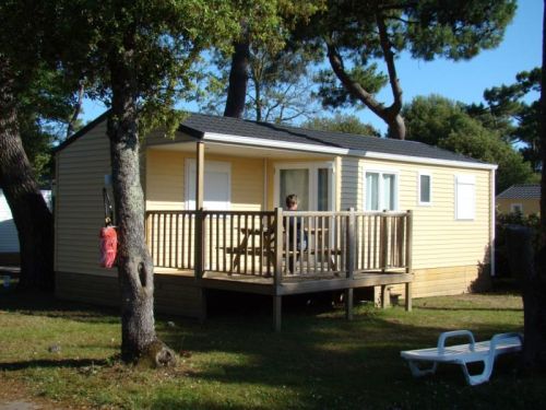 Stacaravan gamma "Uitstekend Comfort" | PACIFIQUE 3 Verhuur stacaravans op de camping 4 étoiles Charente-Maritime