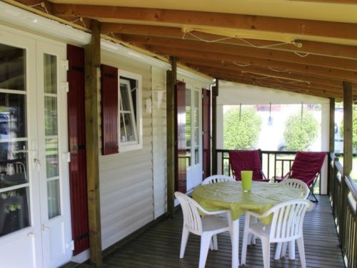 Mobile Home range Prestige | ISIS Holiday rentals Mobile homes at the campsite 4 étoiles Charente-Maritime