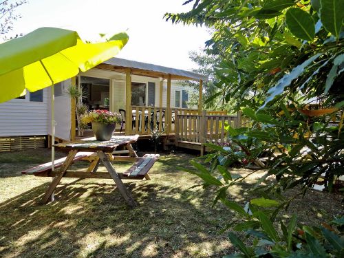 Mobile Home range "Privilège" | FLORES 3 Holiday rentals Mobile homes at the campsite 4 étoiles Charente-Maritime